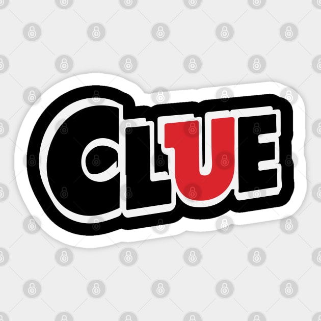 Clue Sticker by Infilife